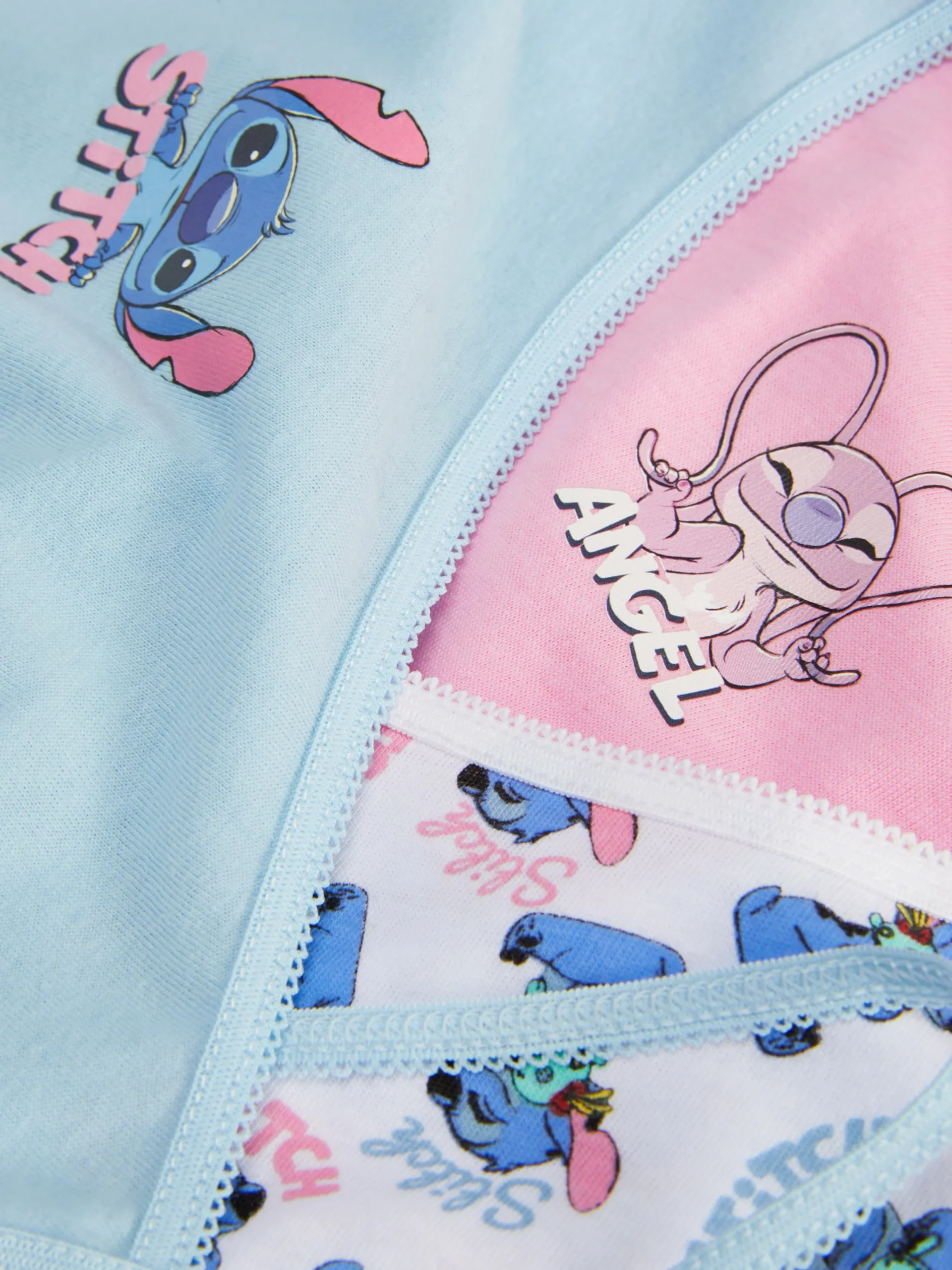 Unterwäsche|Primark „Disney Stitch“ Trägertops, 3er-Pack Multi