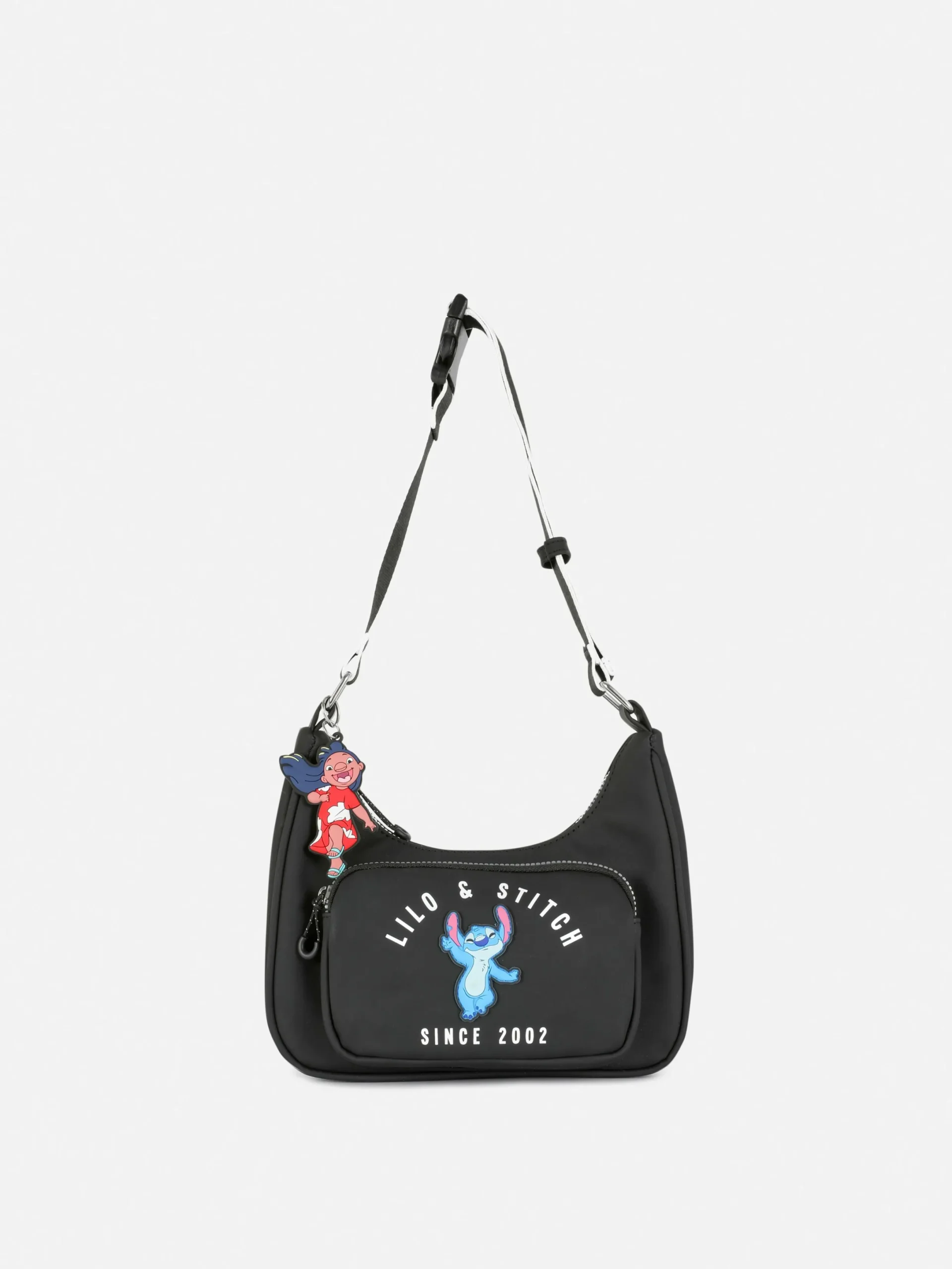 Taschen Und Portemonnaies|Primark „Disney Stitch“ Umhängetasche Schwarz