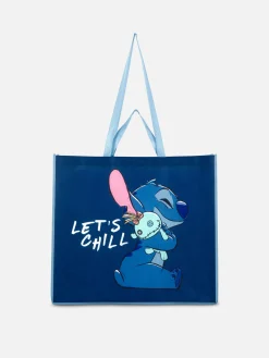 Taschen Und Portemonnaies|Primark „Disney Stitch“ XL-Tragetasche Marineblau