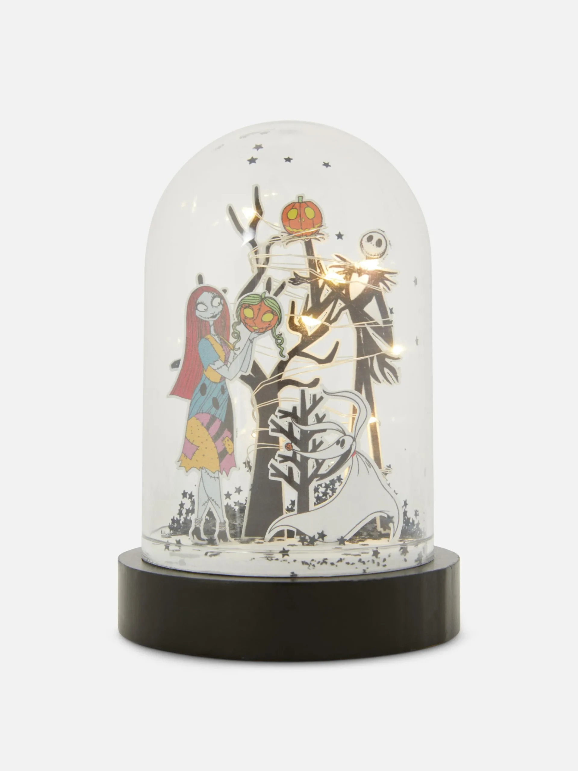 Halloween-Deko Und Süßigkeiten|The Nightmare Before Christmas|Primark „Disney The Nightmare Before Christmas“ LED-Dom Schwarz
