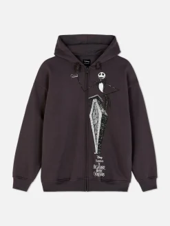 The Nightmare Before Christmas|Halloween Alle|Primark „Disney The Nightmare Before Christmas“ Hoodie Mit Reißverschluss Anthrazitfarben
