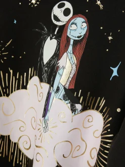 The Nightmare Before Christmas|Halloween Alle|Primark „Disney Tim Burton's The Nightmare Before Christmas Jack & Sally“ Hoodie Schwarz