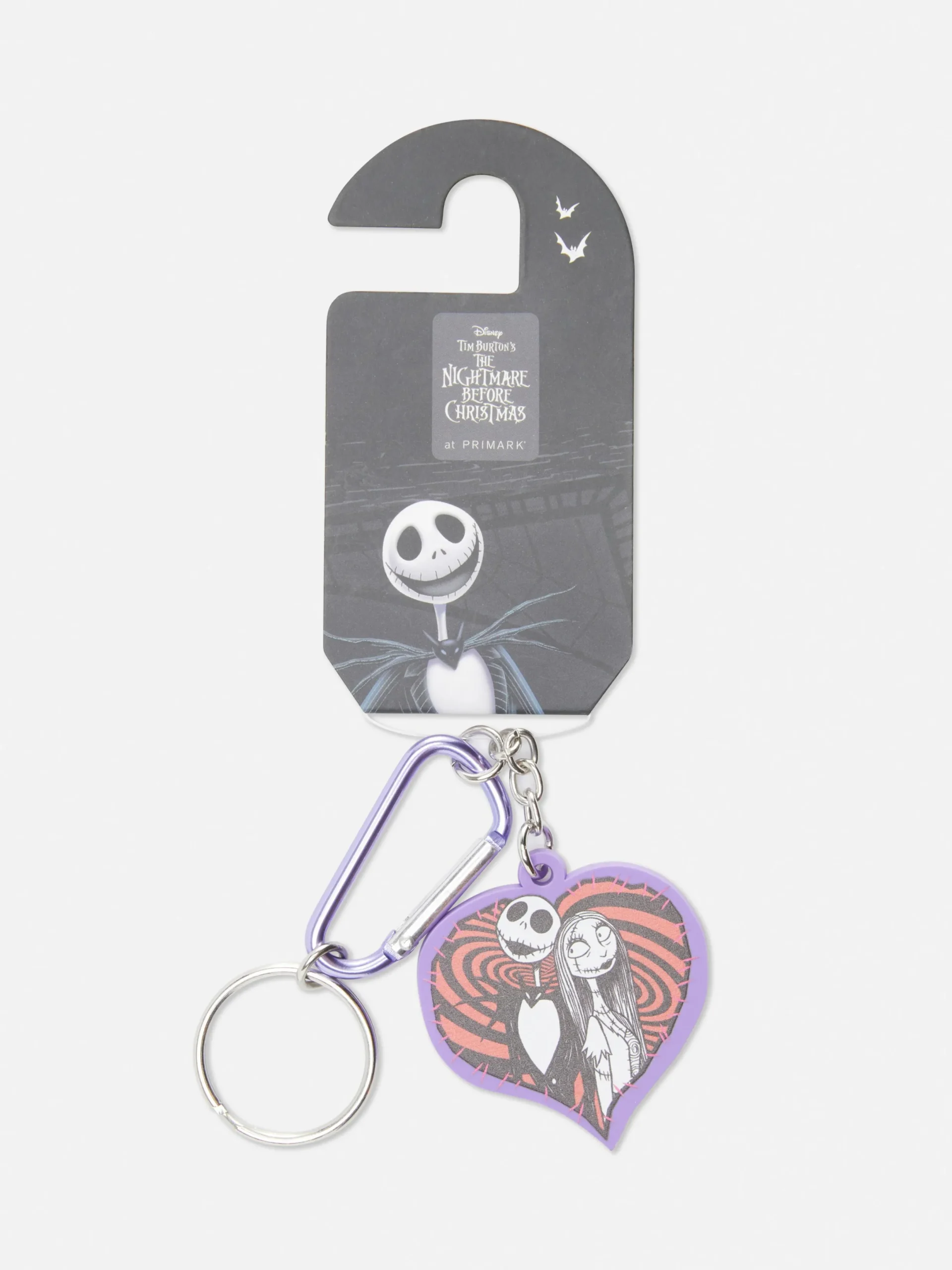 Reiseaccessoires|Primark „Disney Tim Burtons The Nightmare Before Christmas“ Schlüsselanhänger Weiß