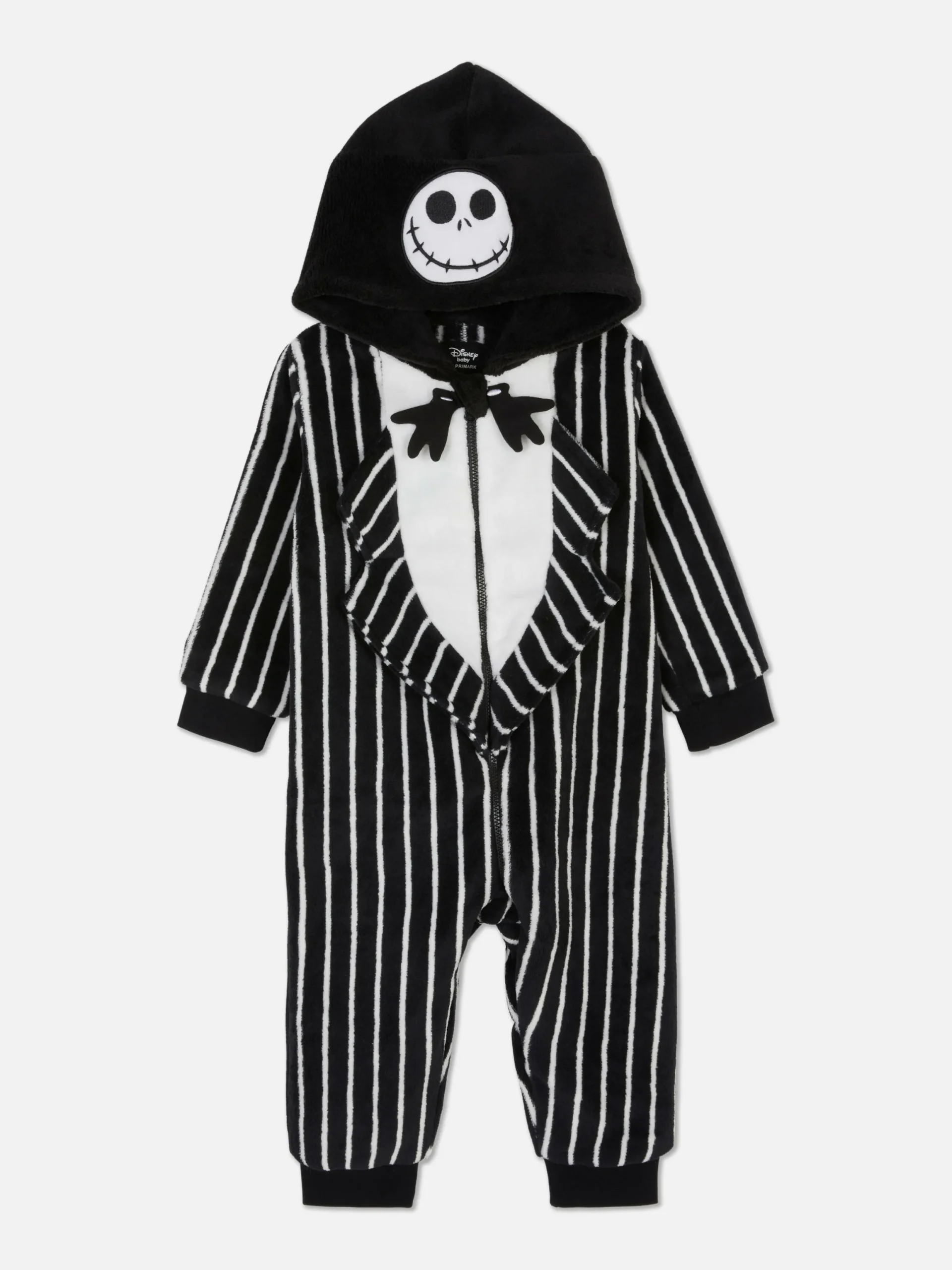 Halloween-Kostüme Für Kinder|The Nightmare Before Christmas|Primark „Disney Tim Burtons The Nightmare Before Christmas“ Einteiler Für Babys Schwarz/Weiß