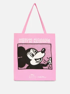 Taschen Und Portemonnaies|Primark „Disney“ Tragetasche Von Keith Haring Rosa