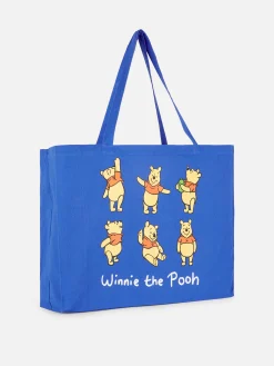 Reiseaccessoires|Primark „Disney Winnie Puuh“ Canvas-Tasche Blau