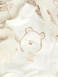 Sets Und Outfits|Primark „Disney Winnie Puuh“ Starter-Set Für Frühchen Elfenbeinfarben