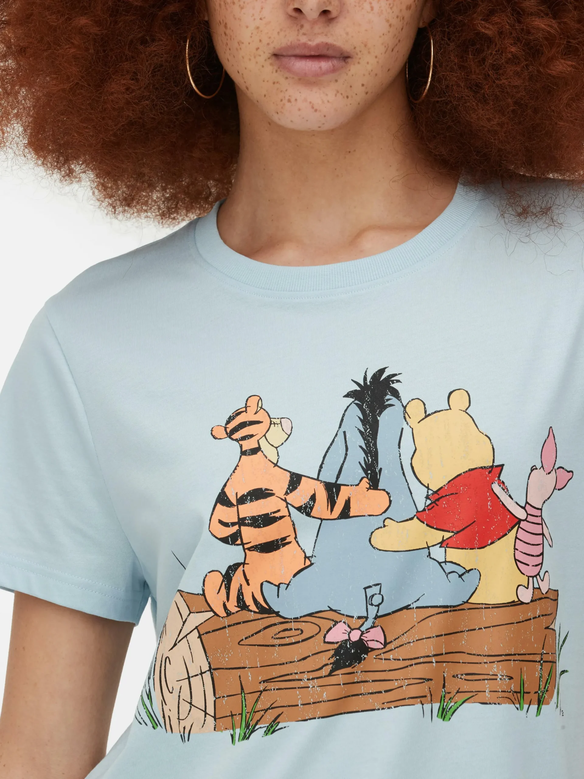 Tops Und T-Shirts|Primark „Disney Winnie Puuh“ T-Shirt Mit Print Blau