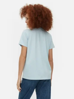 Tops Und T-Shirts|Primark „Disney Winnie Puuh“ T-Shirt Mit Print Blau