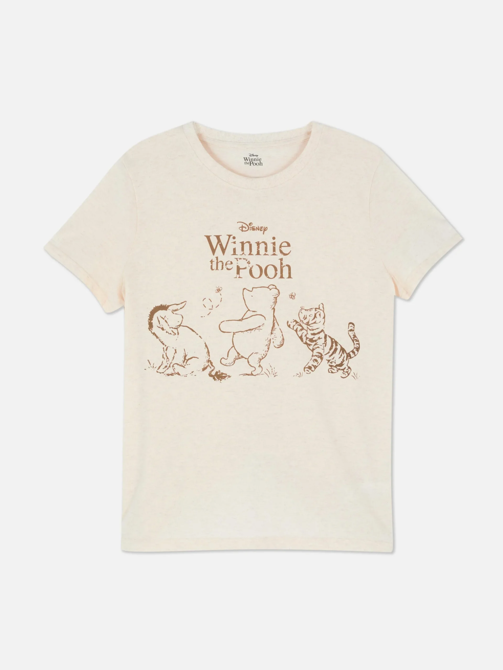 Tops Und T-Shirts|Primark „Disney Winnie Puuh“ T-Shirt Hellbeige