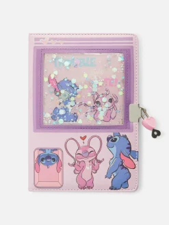 Notizbücher|Primark „Disneys Stitch“ A5-Notizbuch Mit Schloss Rosa
