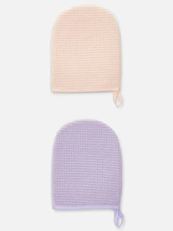 Hautpflege-Tools|Primark Doppelseitige Make-up-Entferner, 2er-Pack Lilafarben