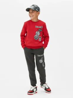 Sets Und Outfits|Primark „Dragon Ball Z San Goku“ Sweatshirt Und Jogginghose Rot