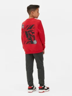 Sets Und Outfits|Primark „Dragon Ball Z San Goku“ Sweatshirt Und Jogginghose Rot