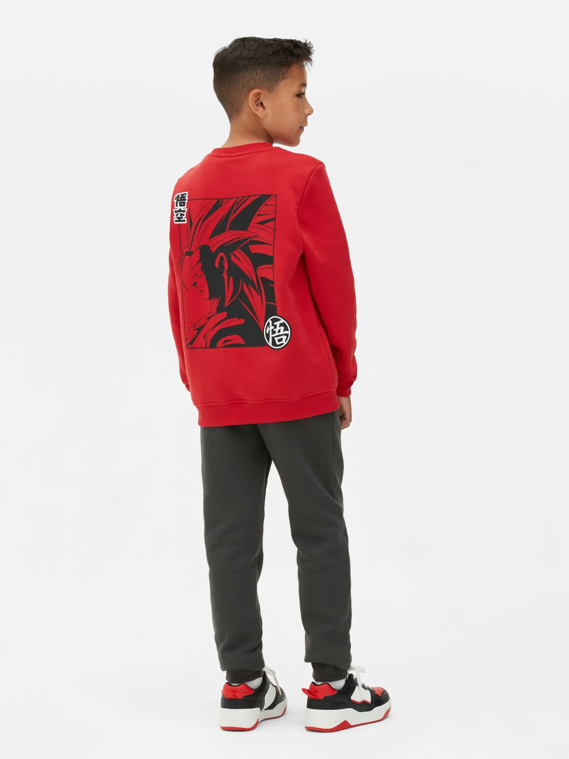 Sets Und Outfits|Primark „Dragon Ball Z San Goku“ Sweatshirt Und Jogginghose Rot