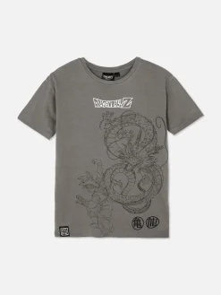 Tops Und T-Shirts|Primark „Dragon Ball Z“ T-Shirt Mit Grafik Hellgrau