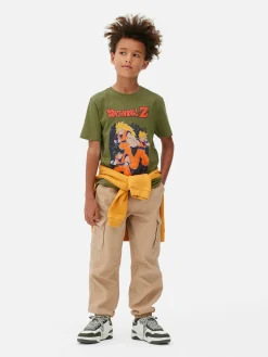 Tops Und T-Shirts|Primark „Dragon Ball Z Super-Saiyajin Goku“ T-Shirt Khakifarben