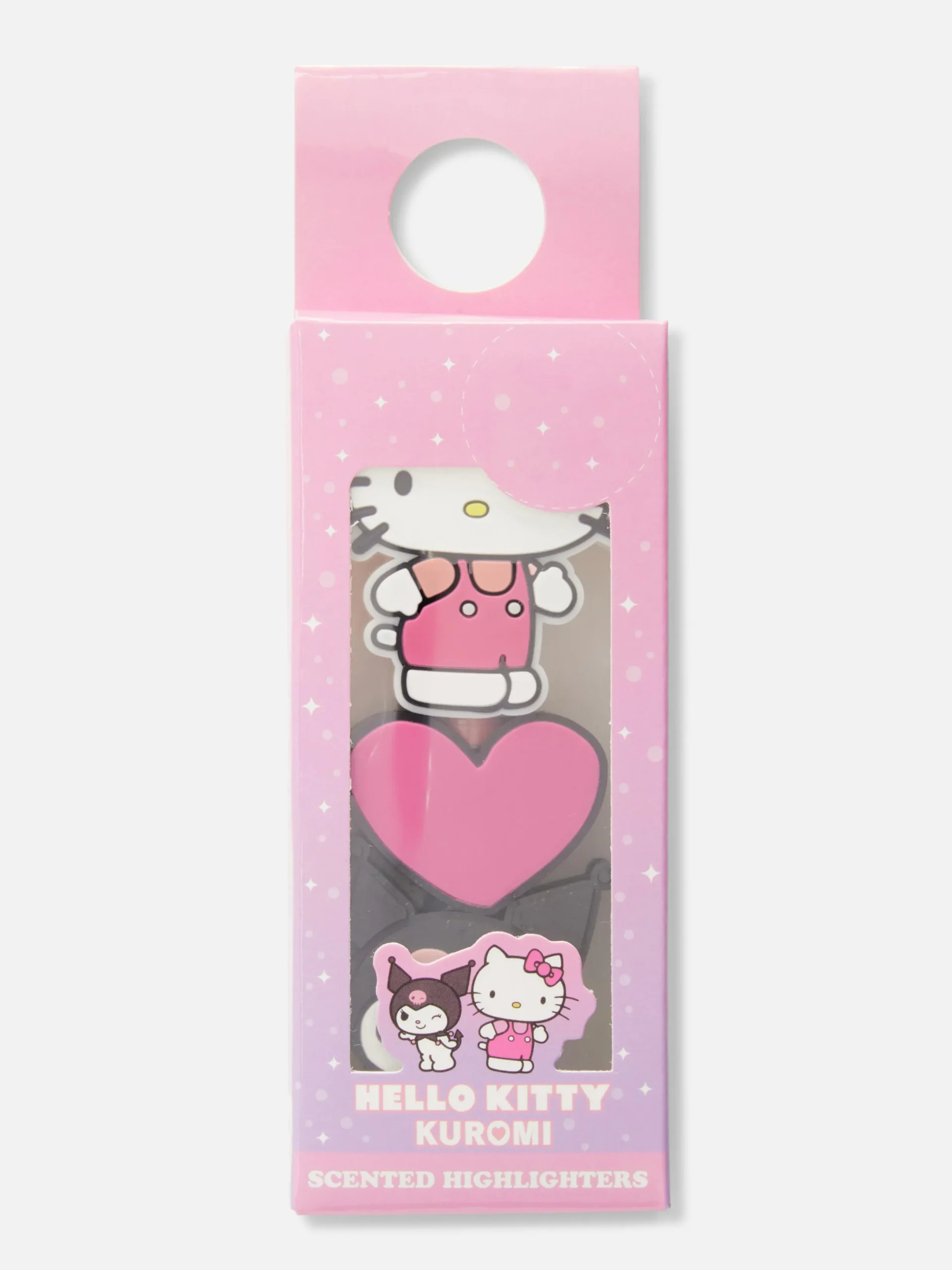 Buntstifte|Primark Duftende „Hello Kitty Und Kuromi“ Textmarker, 2er-Pack Rot