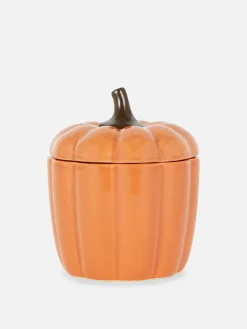 Halloween-Deko Und Süßigkeiten|Halloween Alle|Primark Duftkerze Im Kürbisgefäß Orange