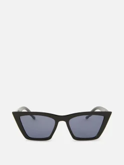 Sonnenbrillen|Primark Eckige Katzenaugen-Sonnenbrille Schwarz