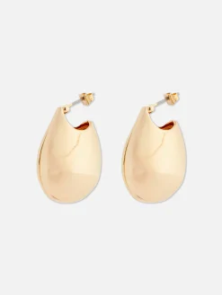 Schmuck|Primark Eimer-Hängeohrringe Gelb