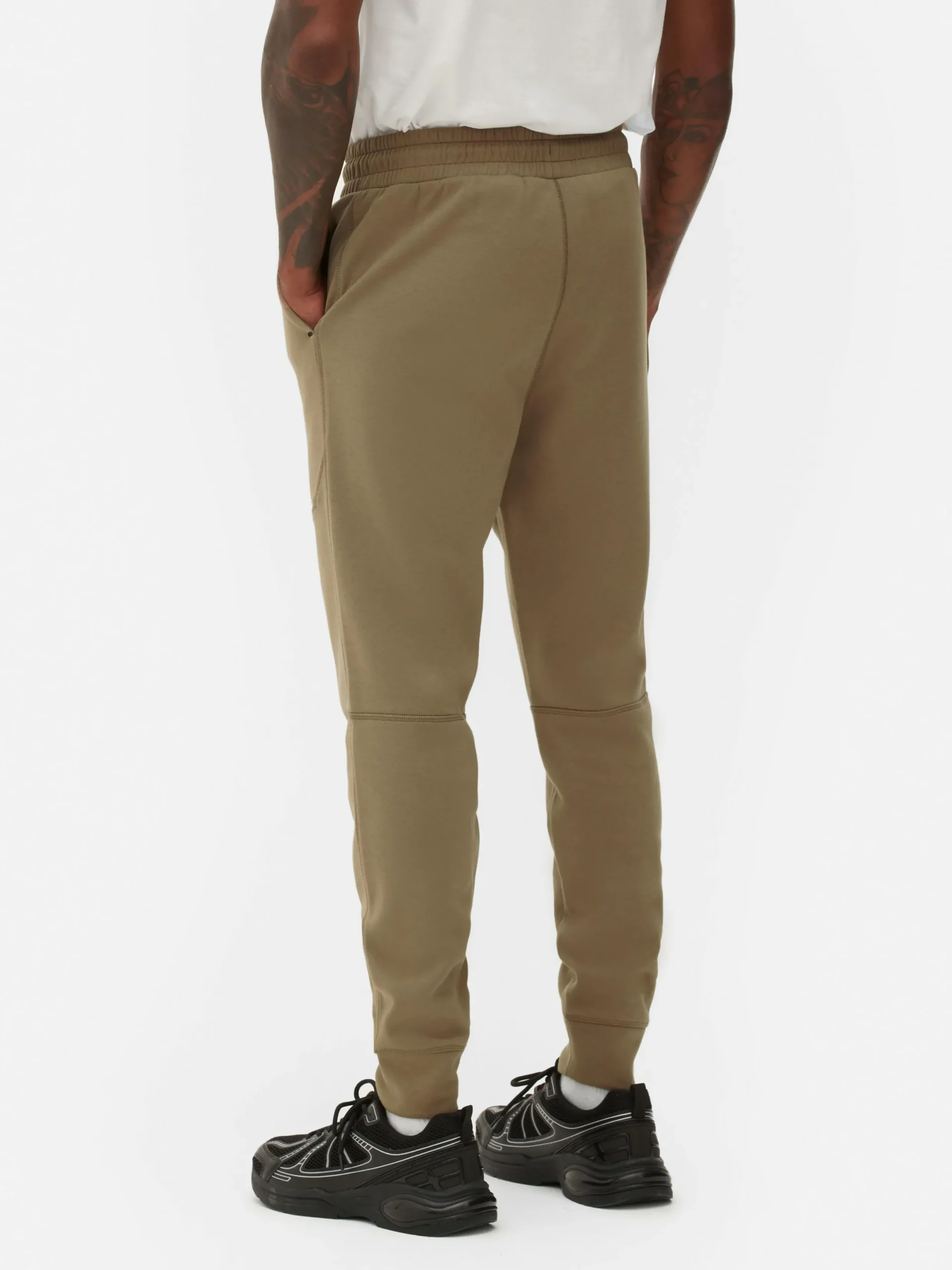 Sportbekleidung|Jogginghosen|Primark Eingefasste Slim-Fit-Jogginghose Steinfarben