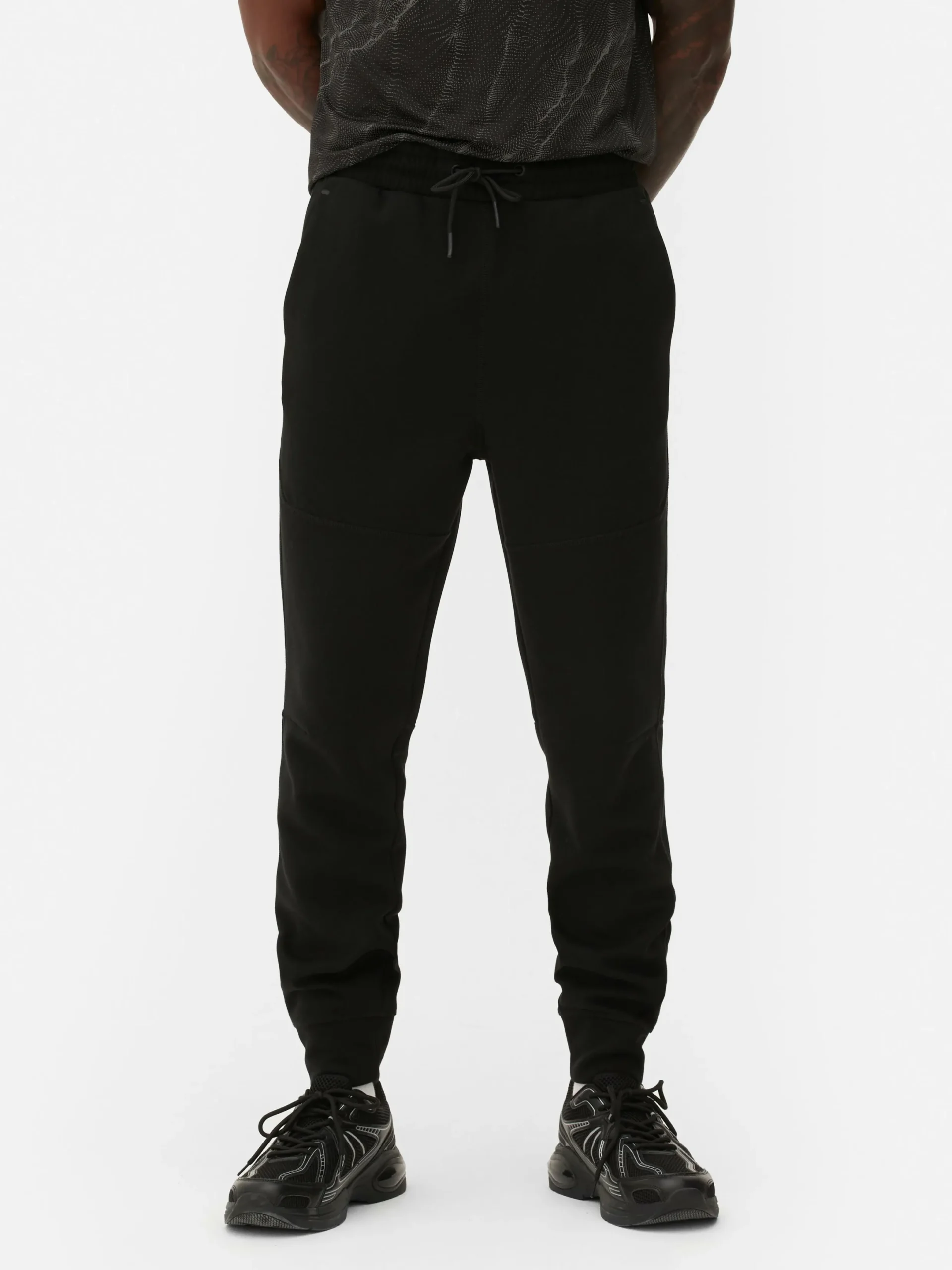 Sportbekleidung|Jogginghosen|Primark Eingefasste Slim-Fit-Jogginghose Schwarz