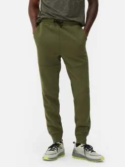 Sportbekleidung|Jogginghosen|Primark Eingefasste Slim-Fit-Jogginghose Khakifarben