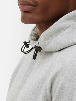 Hoodies Und Sweatshirts|Sportbekleidung|Primark Eingefasster Sport-Hoodie Grau meliert