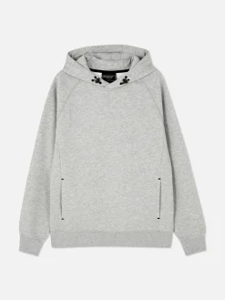 Hoodies Und Sweatshirts|Sportbekleidung|Primark Eingefasster Sport-Hoodie Grau meliert