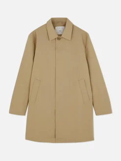 Jacken Und Mäntel|Primark Einreihiger, Langer Mac Beige