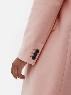Jacken Und Mäntel|Primark Einreihiger Mantel Rosa