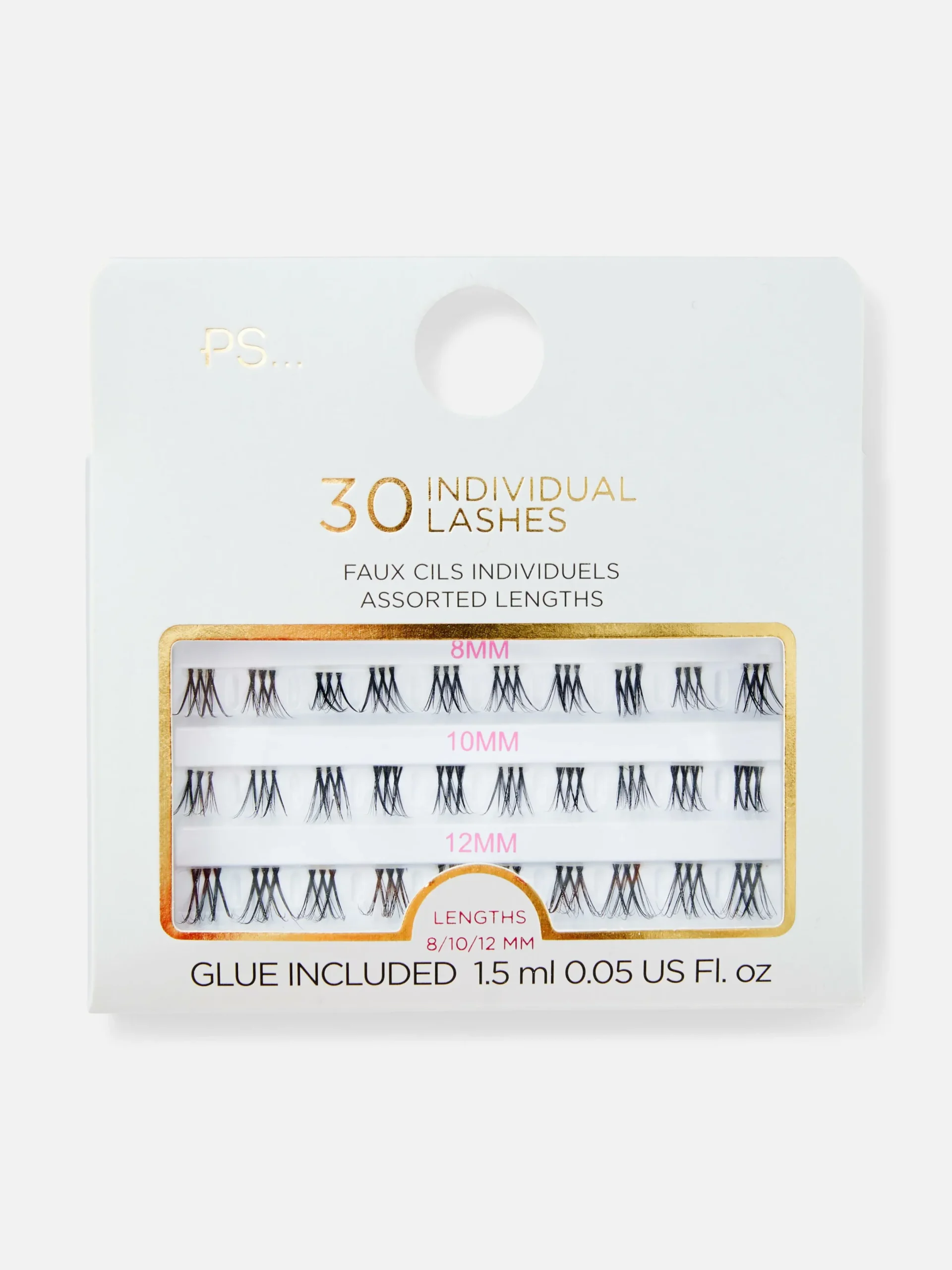 Künstliche Wimpern|Primark Einzelne Wimpern, 30er-Pack Schwarz