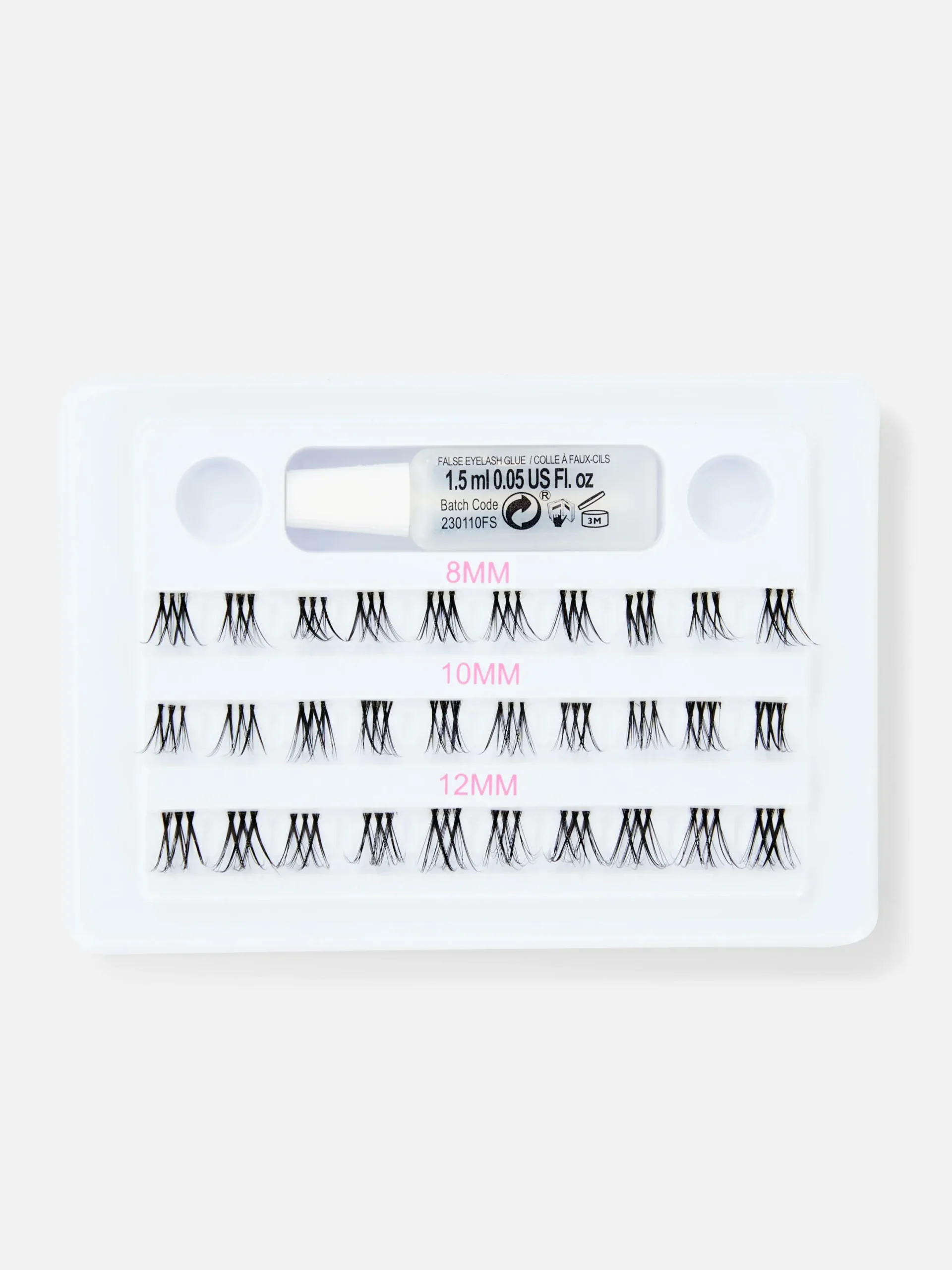 Künstliche Wimpern|Primark Einzelne Wimpern, 30er-Pack Schwarz