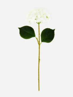 Kunstpflanzen Und -Blumen|Primark Einzelner Künstlicher Hortensienstiel Weiß