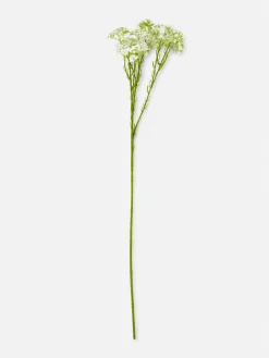 Kunstpflanzen Und -Blumen|Primark Einzelner, Künstlicher Zweig Schleierkraut Cremefarben