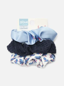 Haarschmuck|Primark Elastische „Disney Stitch“ Haargummis, 3er-Pack Marineblau