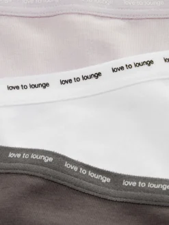 Slips|Primark Elastische Stretch-Minislips, 3er-Pack Lilafarben