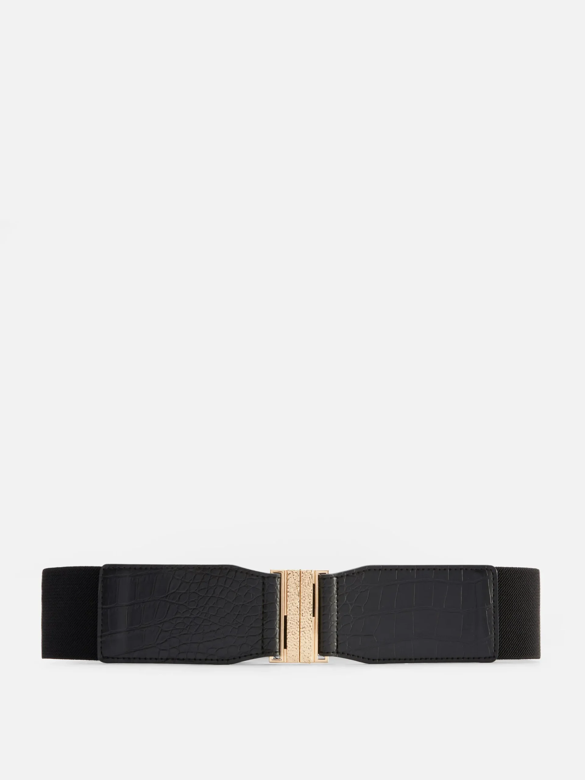 Gürtel|Primark Elastischer Gürtel In Kroko-Optik Schwarz