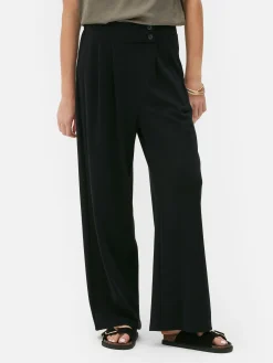 Jogginghosen|Primark Elegante Jogginghose Mit Geradem Bein Schwarz