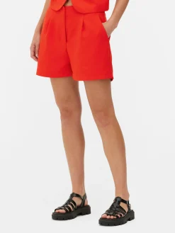 Shorts|Primark Elegante Shorts Knallrot
