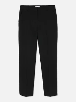 Hosen Und Leggings|Primark Elegante Slim-Fit-Hose Schwarz
