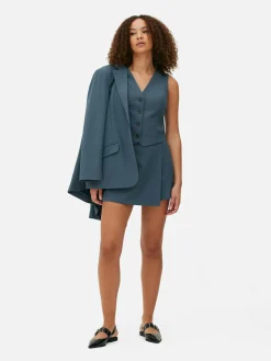 Shorts|Röcke|Primark Eleganter Skort Zum Kombinieren Dunkelblau