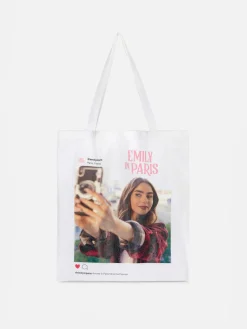 Taschen Und Portemonnaies|Primark „Emily In Paris“ Canvas-Tragetasche Weiß