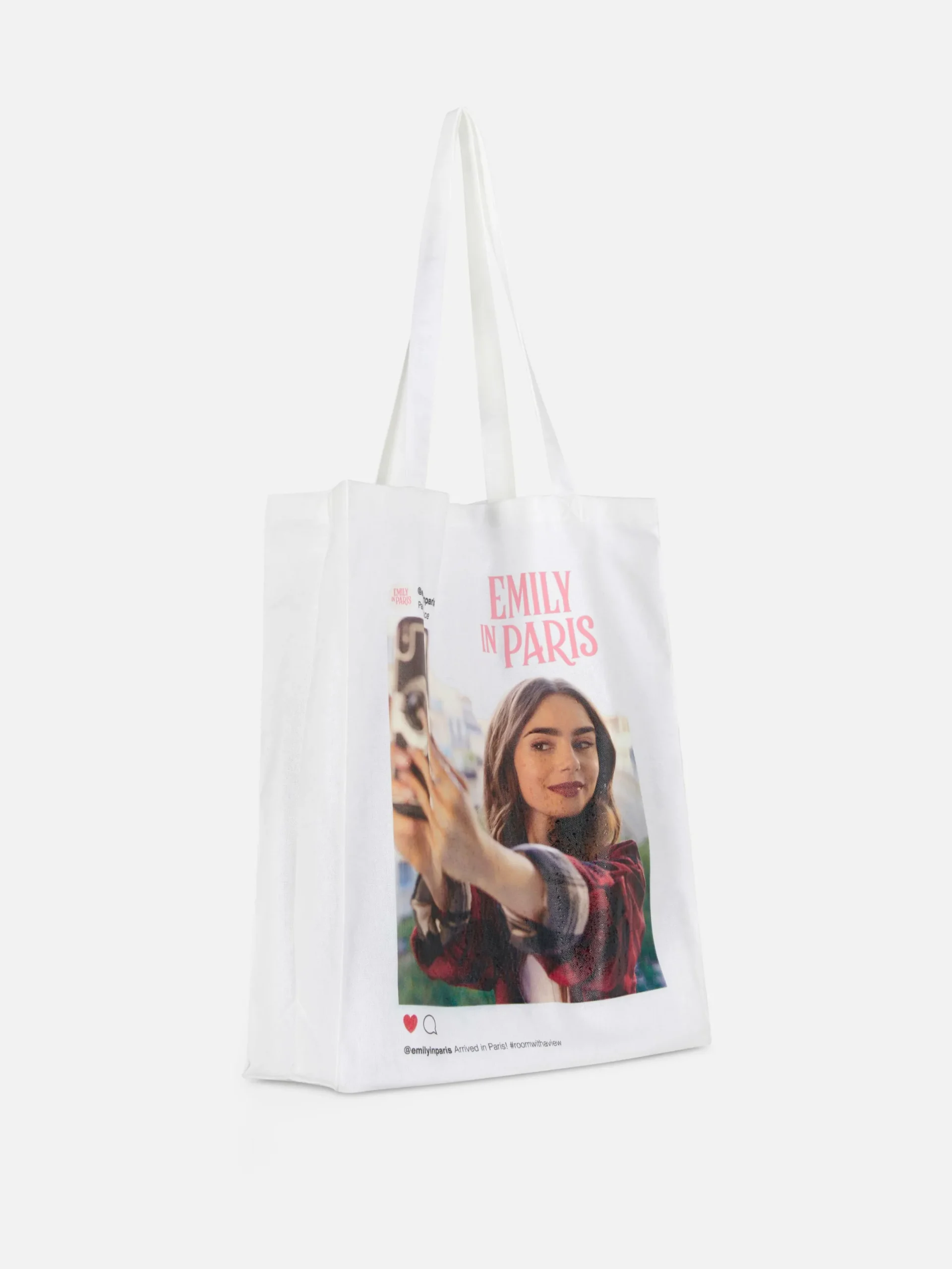 Taschen Und Portemonnaies|Primark „Emily In Paris“ Canvas-Tragetasche Weiß