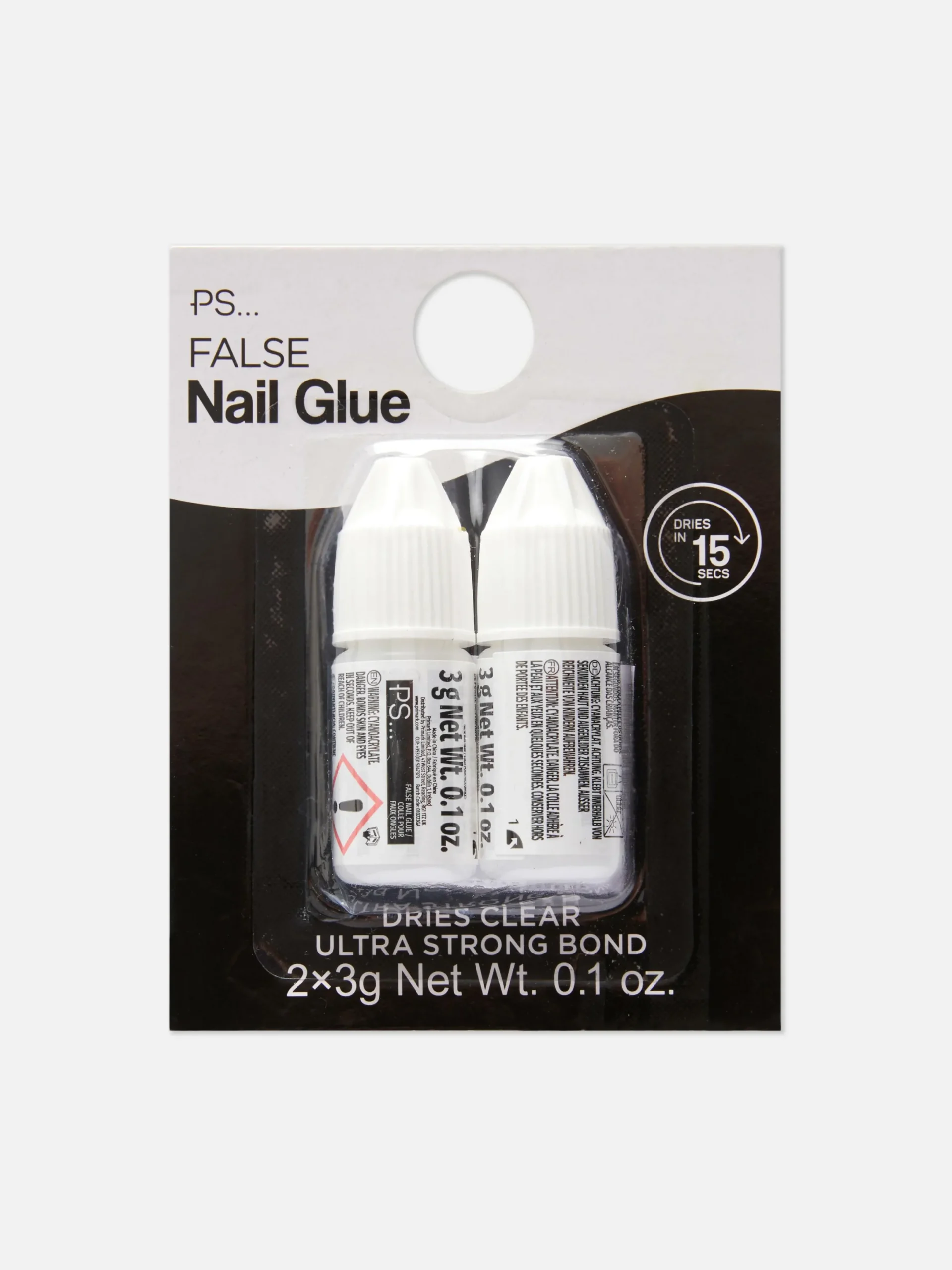 Kunstnägel|Primark 2er-Pack PS… Nagelkleber Für Kunstnägel Cremefarben