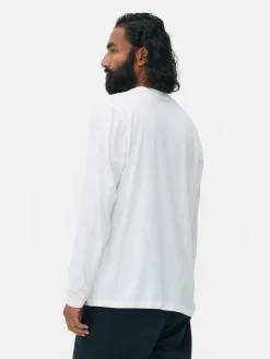 Tops Und T-Shirts|Primark Essential Langarmshirt Weiß