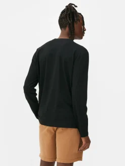Tops Und T-Shirts|Primark Essential Langarmshirt Schwarz