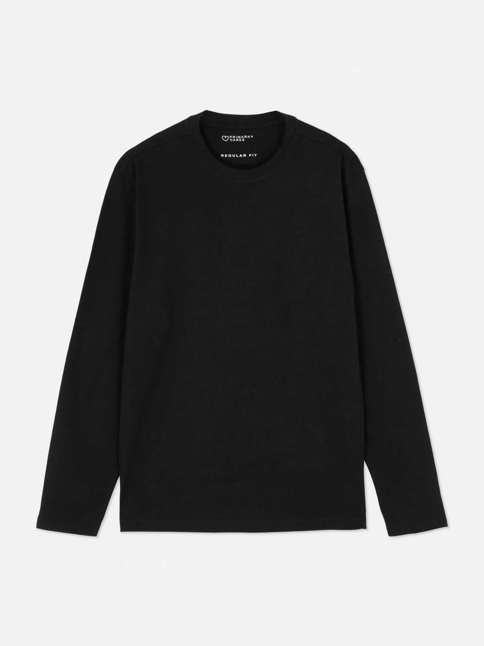 Tops Und T-Shirts|Primark Essential Langarmshirt Schwarz