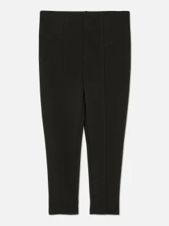 Jogginghosen|Primark Essential Ponte-Leggings Schwarz